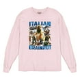 thumbnail image 5 of Italian Brainrot Long Sleeve T-shirt Funny Gen Z Internet Meme Trend, 5 of 7