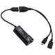 thumbnail image 2 of Adaptador a Divisor de Concentrador USB 2.0, para , Stick for for for for for 2 TV Stick, 100 Mbps Yotijar  Adaptador Ethernet LAN, 2 of 10