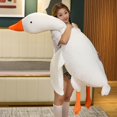 thumbnail image 2 of Juguetes de peluche de ganso de algodón para niños, peluches de animales para bebés, muñecos cómodos de felpa, almohada suave, decoración nórdica para el hogar, regalo para niños, novedad, 2 of 5