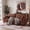 Orange, variant on YWEN Corduroy Loveseat Sofa Couch, Upholstered Settee with Iron Wood Frame,Square Armrests,Plush Cushions,Compact Modern Lounge Furniture for Living Room Apartment Bedroom Office Guest Reception