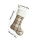 thumbnail image 3 of Calcetines De Poliéster Calcetín navideño grande de 42 cm (16,53") para chimenea o decoración navideña, color beige, 1 unidad Rkxzt, 3 of 8