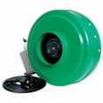 thumbnail image 2 of Hydrofarm ACDF4 Active Air 4 Inch Hydroponic Inline Fan with Brackets, 165 CFM, 2 of 6