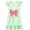 b-42Light Green8, variant on MEZZALL Girls Nightgown Soft Breathable Ruffle Fly Sleeve Cute Dinosaur Print Ruffle Hem Loose Fit Kids Sleep Dress Casual O-Neck Home Nightwear Pajama Dress Fashionable Dresses
