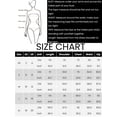thumbnail image 6 of INSPIRE CHIC Sleeveless Dress for Women's Elegant Square Neck Waisted Ruched Bodycon Evening Party Midi Dresses L Black, 6 of 6