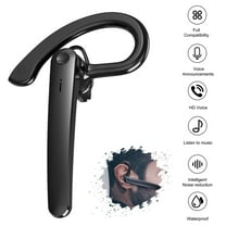 TOPRenddon Bluetooth Headset with Microphone,V5.3 Handsfree Wireless Headset Bluetooth Earpiece for Cell Phone/Business/Office/Driving/Trucker Driver,Bluetooth Headphones Earbuds for iPhone Android