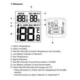 thumbnail image 2 of Pool Thermometer Easy Read Digital Swimming Pool Thermometer Wireless Water Temperature Gauge with Indoor Thermometers Thermometer for Pool/Hot Tub/Fish Tank, 2 of 6