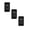 Noir 3 pcs, variante sur Interrupteurs de Fenêtre de Voiture Universels 6 Broches Interrupteurs Électriques Momentanés pour Porte de Voiture Contrôle Électrique (Noir)