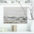 thumbnail image 1 of Grey Sea Waves - Seascape Canvas Art Print, 1 of 3