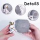 thumbnail image 5 of 1 paquete de portalápices, soporte de astronauta para escritorio, organizador de escritorio de resina, accesorios decorativos, regalo ideal para oficina, aula, hogar (estación), 5 of 5
