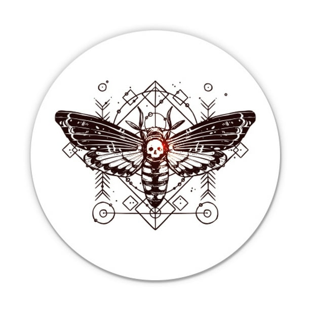Magic Occult Death's Head Moth - 8