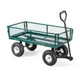 thumbnail image 2 of Spaco Heavy Duty Garden Utility Cart Wagon Wheelbarrow, Camping Beach Wagon, 2 of 8