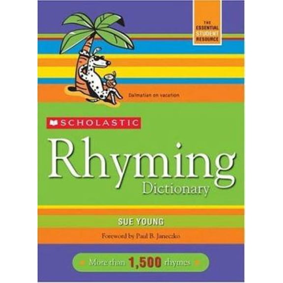 Pre-Owned Scholastic Rhyming Dictionary (Paperback) 0439796423 9780439796422