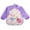 # 9, variant on TureClos Lovely Long Sleeve Waterproof Baby Feeding Smock Plastic Coverall Baby Bib