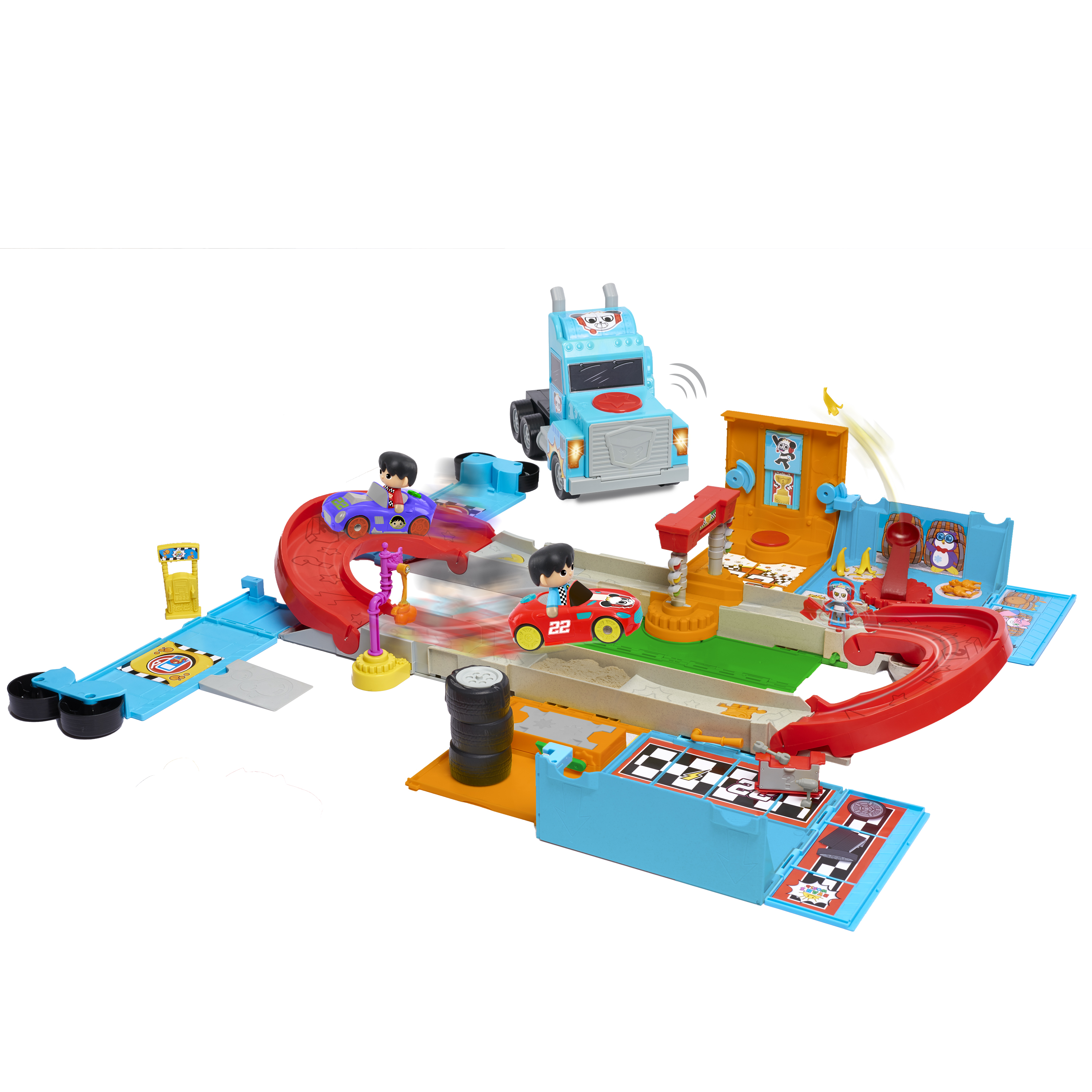 ryan's world racers track set