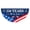 D, variant on USA 250th Anniversary Bunting Flag, Half Fan Shape American Flag Bunting, Polyester Patriotic Pleated Fan Flag for Outdoor Porch Garden Independence Day Decoration