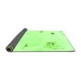 thumbnail image 2 of Ahgly Company Indoor Rectangle Abstract Green Modern Area Rugs, 5' x 8', 2 of 4