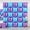 Light Purple and Light Blue, variant on 25PCS Red and Blue Square Foil Balloons Wall Backdrop Light Purple Pearl Pink Black,25PCS
