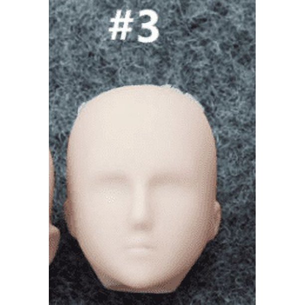 Cabeza de muñeca Obitsu27 para práctica de maquillaje, accesorios sin cabeza de maquillaje, 8 unids/lote, 1/6