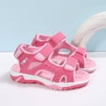 thumbnail image 3 of GYMEPIC Kids Open Toe Sandals Quick Dry PU Beach Shoes for Summer Camp, 3 of 6