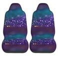thumbnail image 2 of Fotbe Purple and Green Glitter Pattern Automotive Seat Covers for Cars Trucks and SUVs – Car Seat Covers for Front Seats,Protective Seat Covers,Vehicle Seat Covers, Set of 2, 2 of 9