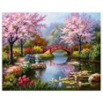 thumbnail image 1 of 5D Diamond Paintings Paint By Numbers For Adults And Kids Beginners, Paint By Numbers Kit On Canvas, Frameless DIY Landscape Home Decor (45x55cm) 17.7x21.7 Inches, 1 of 4
