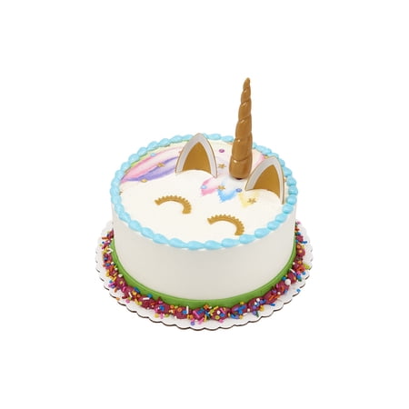 Bright Unicorn Round Cake
