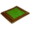 Foremost Dry Top 6 ft. x 8 ft. Medium Duty Polyethylene Reversible Tarp Brown/Green
