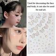 thumbnail image 4 of Multi-Purpose Self-Adhesive Butterfly Face Stickers For Makeup Nail Art And DIY Crafts, 4 of 7