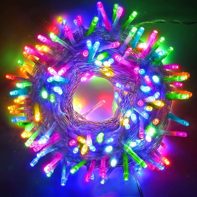 Serie Luz 100 Leds YANKON 6.5 Metros Control 8 Secuencias De Luz Decorativo Multicolor YK-NAV-1002