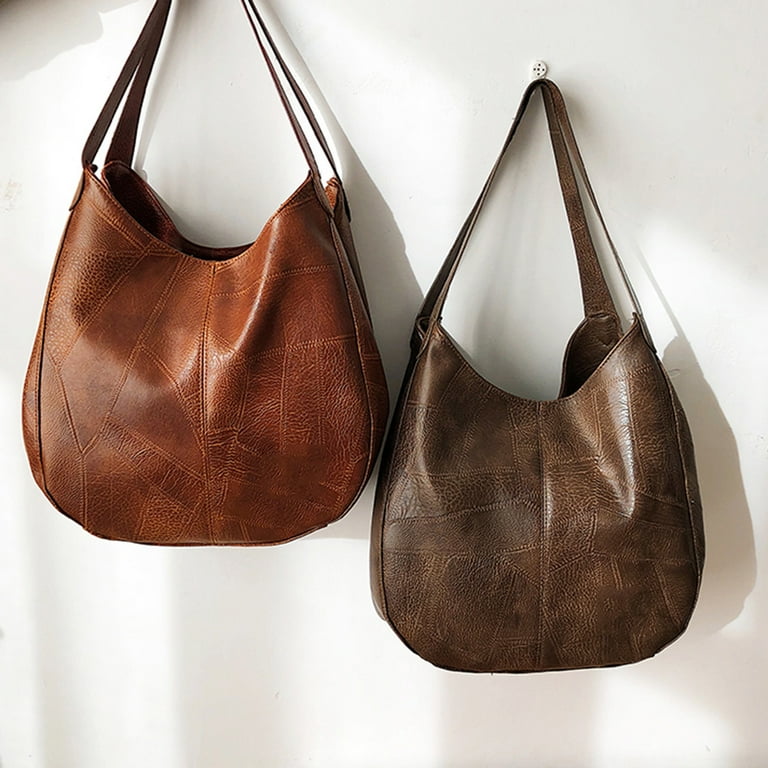 Hobo brown leather purse cheap