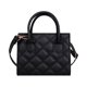 thumbnail image 1 of Bolso Bandolera para Mujer Bolsos Hombro Femeninos PU Sólido Bolsos Acolchados (Negro), 1 of 5