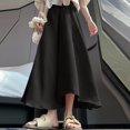 thumbnail image 6 of CQONEPT Womens Wide Leg Flowy Casual Pants Chiffon Comfortable Stretchy Pant Elastic Waist Breathable Fall Fashion Trousers, 6 of 6