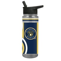Milwaukee Brewers 24oz. Cool Vibes Jr. Thirst Hydration Water Bottle