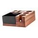 thumbnail image 4 of Distribuidor de prensado de espresso Portafiltros Caja de golpeteo de espresso Café de madera Aplicable 58 mm, 4 of 9