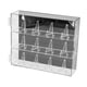thumbnail image 2 of Caja de almacenamiento de exhibición de anillos de acrílico transparente, caja de exhibición de anillos de , caja organizadora de anillos de, 2 of 9