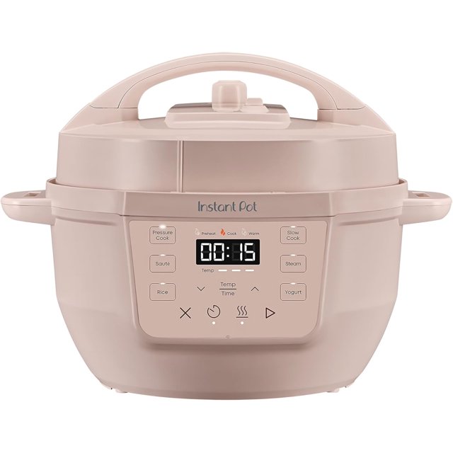 Instant Pot® RIO Mini 7-in-1 Multi-Cooker, PressureCooker, SlowCooker, RiceCooker, Steamer, Sauté, Yogurt Maker, & Warmer, Includes App With Over 2000 Recipes, 4QT