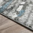 thumbnail image 3 of Dalyn Rocco Area Rugs - RC4 Shag & Flokati Multi Lines Chevron Rows Bars Rug, 3 of 12