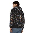 thumbnail image 4 of Uemuo Butterfly1 for Men's Fashion Full-zip Hoodies & Sweatshirts with Kangaroo Pocket, Zip-up Hooded Sweatshirt, Moisture Wicking & Breathable-Small, 4 of 5