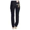 thumbnail image 3 of Galliano Blue Regular Fit Sequined Cotton Denim Jeans, 3 of 10