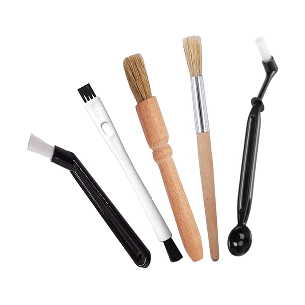 Cepillo para molinillo de café, 5/4 Uds., cepillo de limpieza de cocina antideslizante para barra de cafetería Hugtrwg Para estrenar