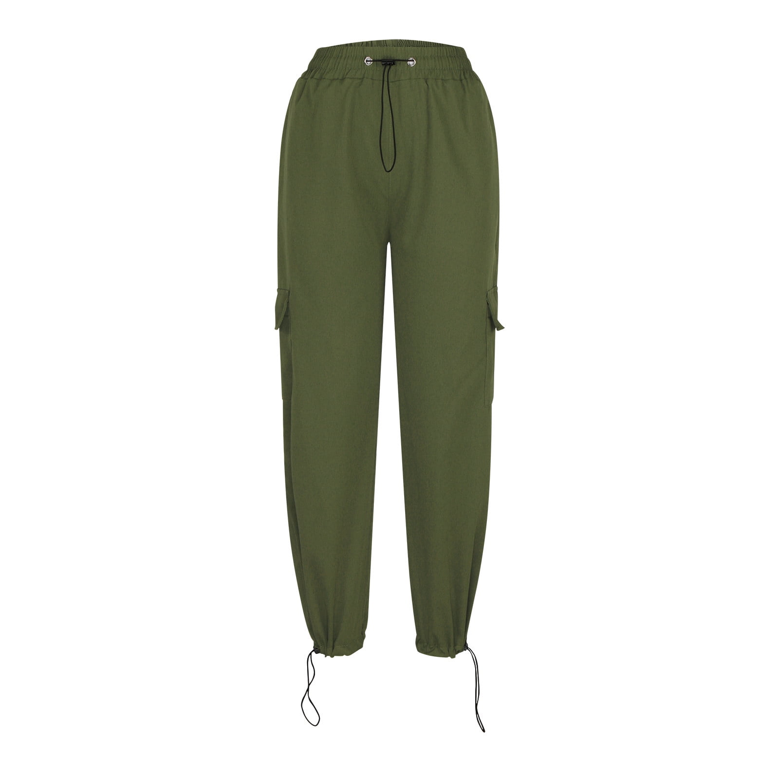 Hfyihgf Parachute Pants for Women Y2K Baggy Cargo Pants