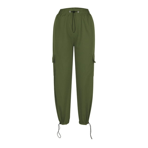 Zpanxa Cargo Sweatpants for Women Casual Pants Cowboy Pocket