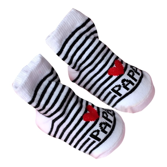 TELOLY Newborn Unisex Socks Comfy Cotton Cute Printed Breathable for Baby 0-6 Months Toddler Socks