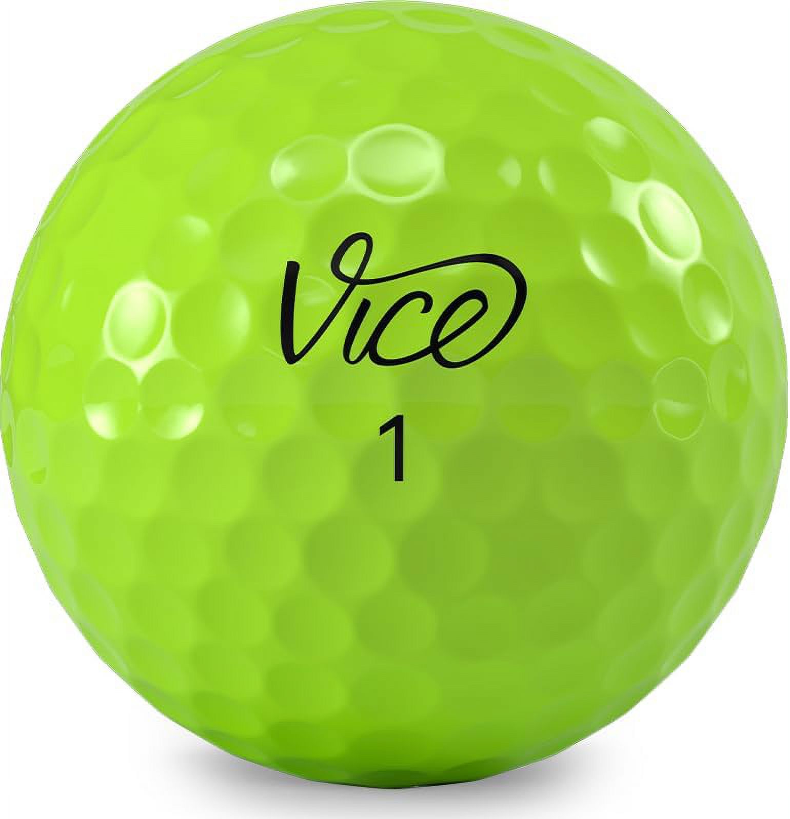 Vice Pro Golf Balls Neon Lime 12 pack