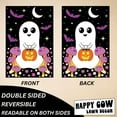 thumbnail image 3 of Cute Ghost Double-Sided Garden Flag 12x18 Fall Yard Decor Outdoor Garden Welcome Flag for Lawn Farm and Patio Banner, 3 of 6