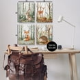 thumbnail image 4 of Stupell Industries Baby Animals in Woods Animals Painting Wrapped Canvas Art Print Wall Art, 16 x 20, Set of 4, 4 of 8
