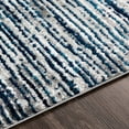 thumbnail image 3 of Livabliss Area Rugs for Living Room, 4x6 Monte Carlo Modern Blue Rug, Bedroom Dining Room Home Decor Stain Resistant Carpet (4'3" x 5'7"), 3 of 8