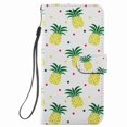 thumbnail image 2 of Galaxy A72 Wallet Case, Dteck Premium PU Leather Flip Protective Case Cover with Card Holder and Stand for Samsung Galaxy A72 5G 4G (Pineapple), 2 of 3