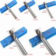 thumbnail image 4 of FABLE- 4 Flute Straight Shank End Mill Cutters Drill Bit Tools 4/6/8/10/12Mm Hss Cnc, 4 of 5