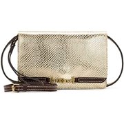 Patricia Nash Apricale Crossbody Clutch Gold Metallic Embossed, Women’s Handbag- (New)